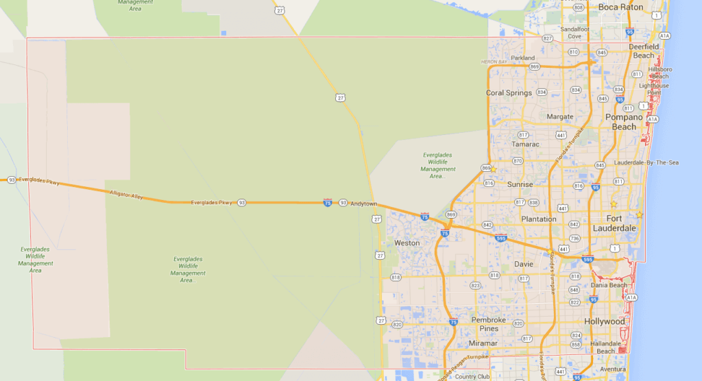 Broward County SEO Map